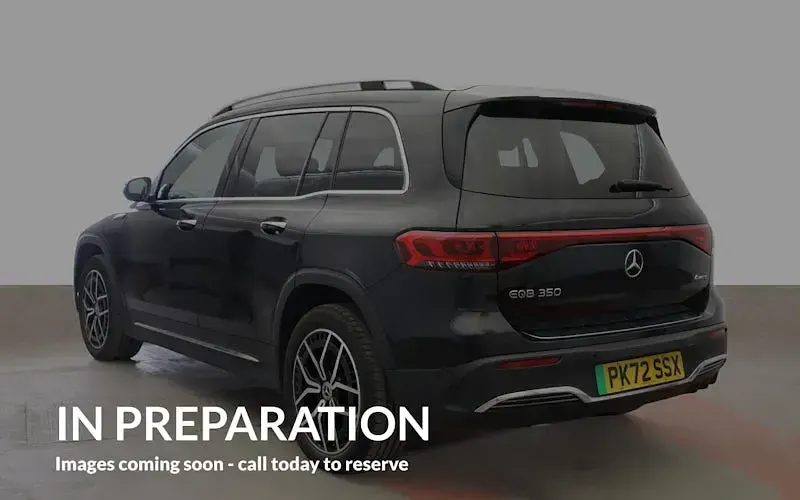 Used Mercedes EQB350 AMG line 214 kW (292 HP) 2022 Black SUV