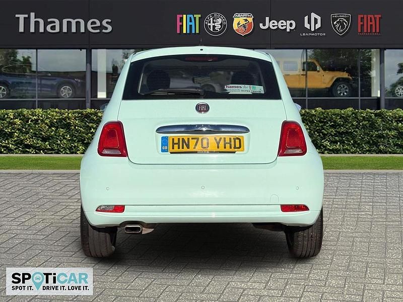 Used Fiat 500 Lounge 69 HP (50 kW) 2020 Green Hatchback