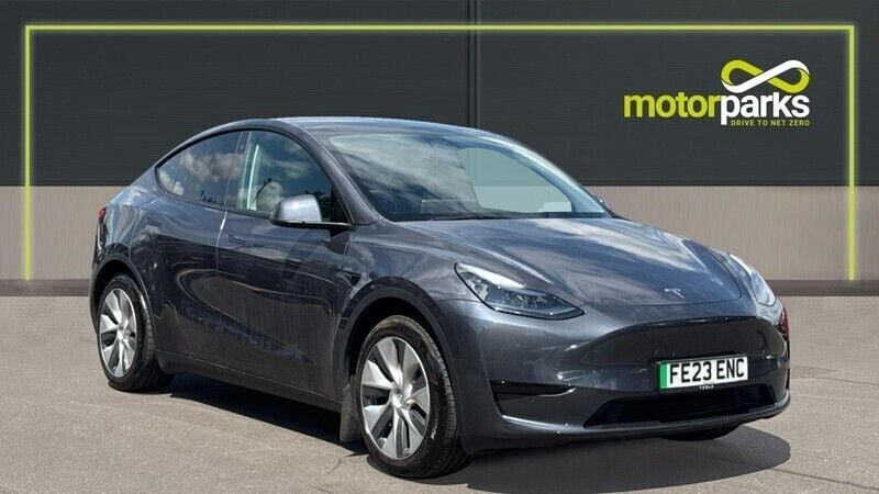 Grey metallic Used 2023 Tesla Model Y SUV | £26,750 (Fair price) - Image 1/4