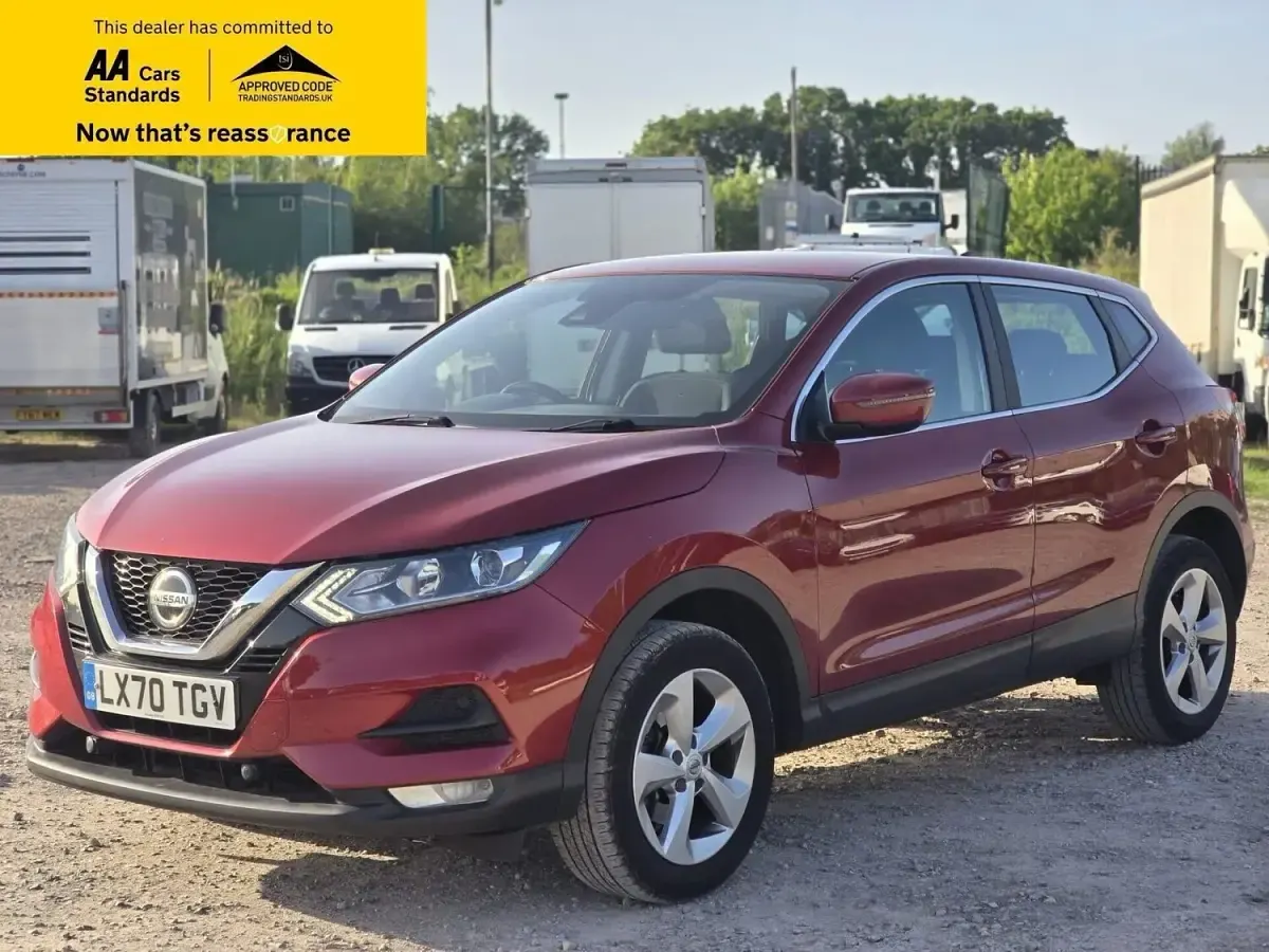 Used Nissan Qashqai Acenta Premium 160 HP (117 kW) 2020 Red SUV