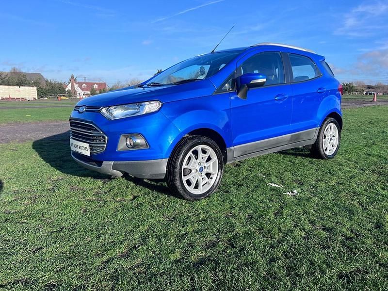 Used Ford Ecosport Titanium 125 HP (91 kW) 2017 Blue SUV