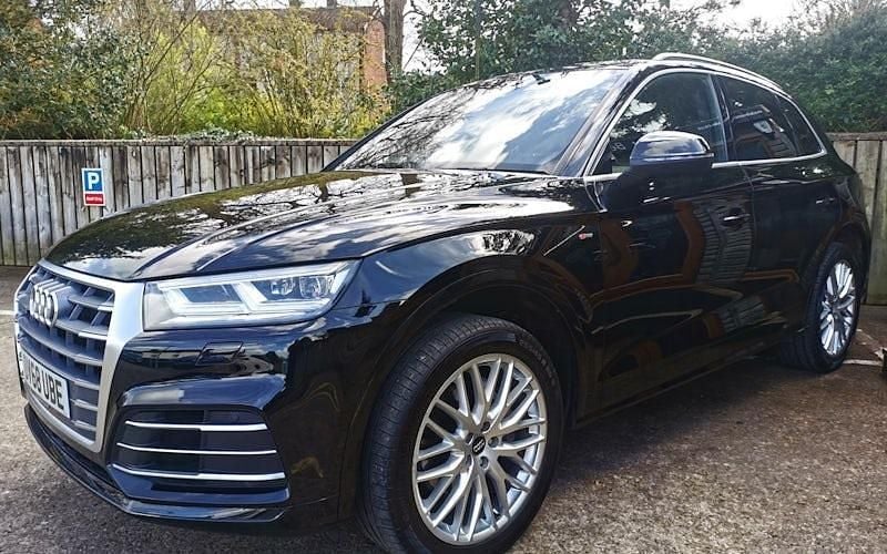 Usado Audi Q5 S-Line 286 CV (210 kW) 2018 Negro SUV