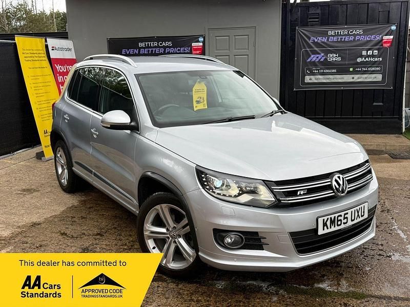 Silver Used 2015 VW Tiguan R-line Edition SUV | £11,495 (Good price) - Image 1/3
