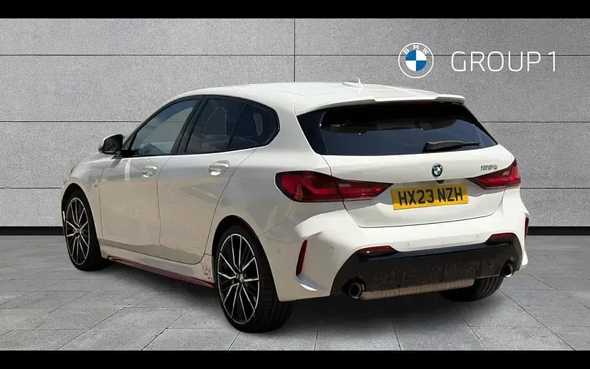 Used BMW 128 Shadowline 261 HP (191 kW) 2023 Alpine white Hatchback