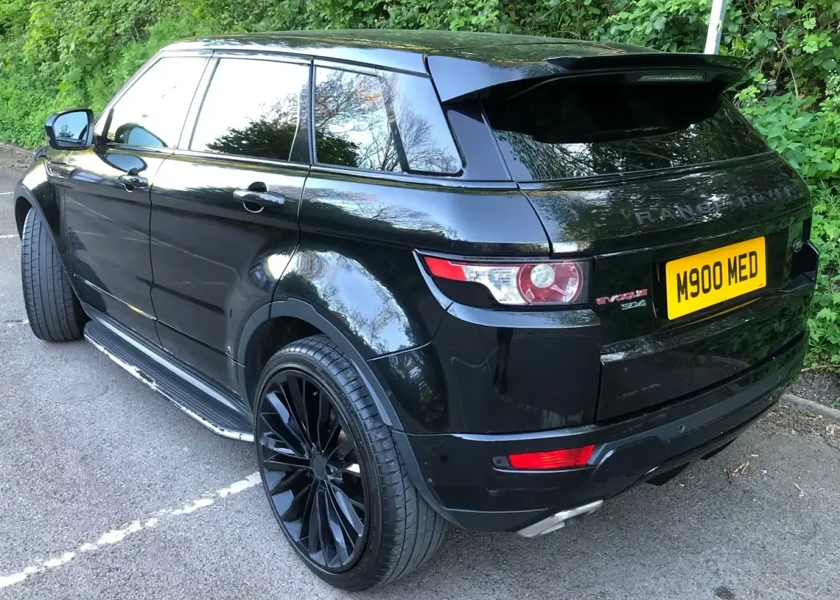 Gebraucht Land Rover Range Rover evoque Dynamic 2012 Schwarz Kombi