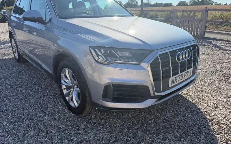 Used Audi Q7 Sport 381 HP (280 kW) 2020 Silver SUV