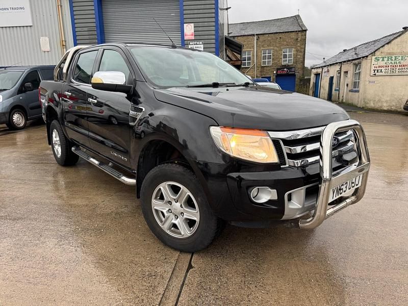 Used Ford Ranger Limited 150 HP (110 kW) 2014 Black Pickup