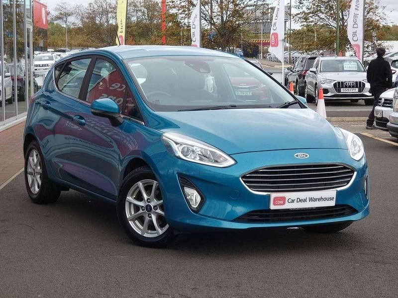 Blue Used 2018 Ford Fiesta Zetec Hatchback | £7,399 (Good price) - Image 1/4