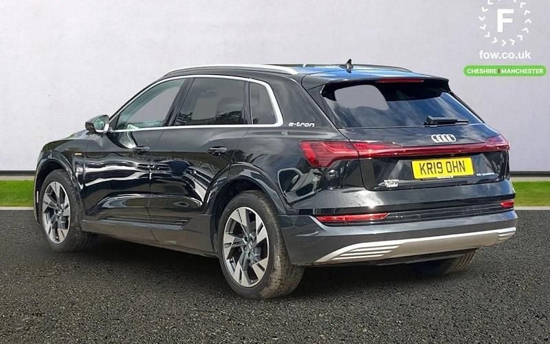 Used Audi e-tron Advanced 300 kW (408 HP) 2019 Black SUV