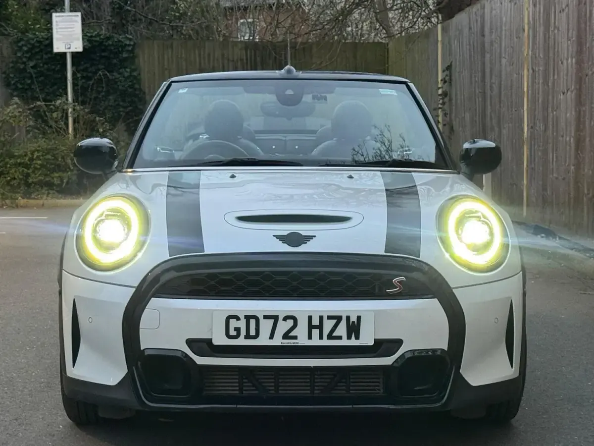 Used Mini Cooper S Cabriolet Exclusive 2023 White Cabriolet