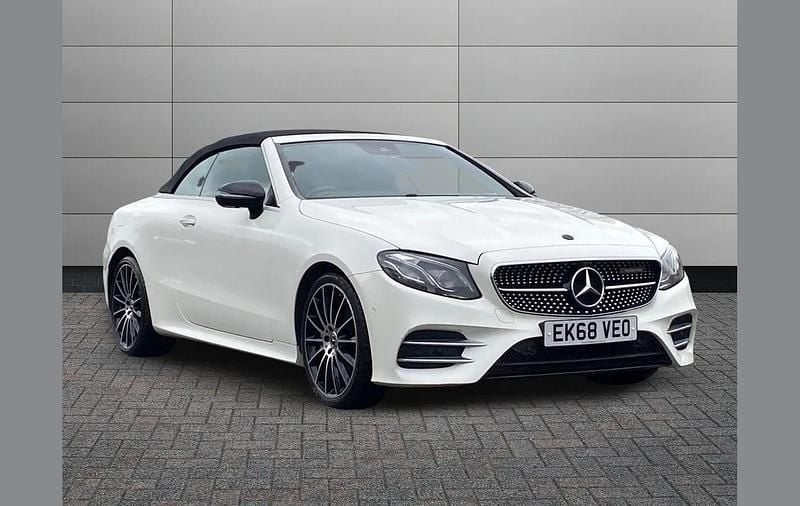 White Used 2018 Mercedes E400 AMG Line Premium Plus Cabriolet | £26,950 (Super price) - Image 1/4