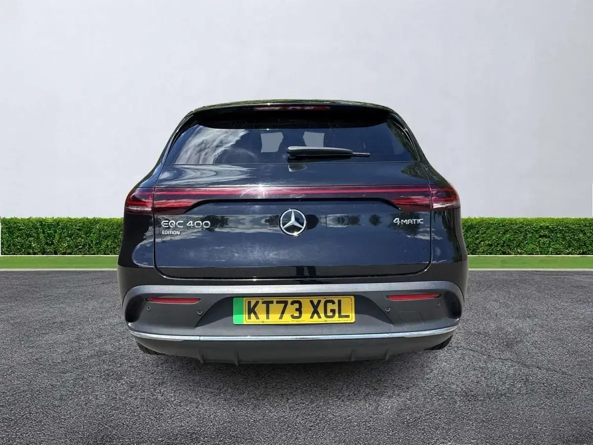 Used Mercedes EQC400 AMG line 300 kW (408 HP) 2023 Black SUV