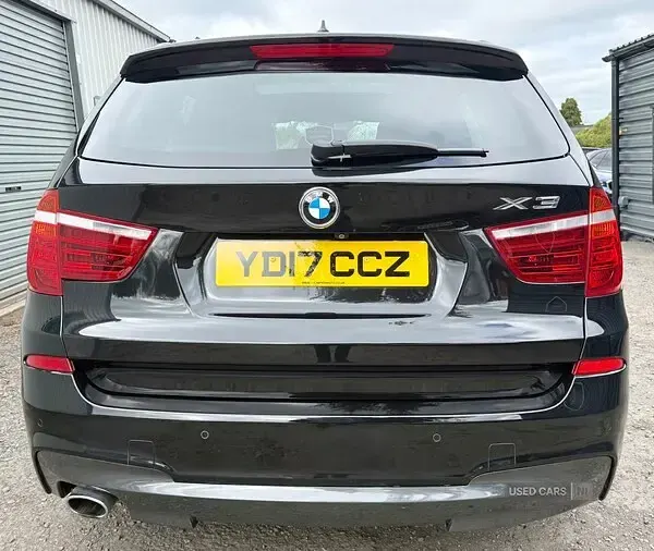 Used BMW X3 M Sport 190 HP (139 kW) 2017 Black SUV