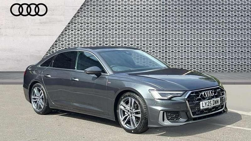Grey Used 2025 Audi A6 S-Line Sedan | £33,604 (Fair price) - Image 1/4