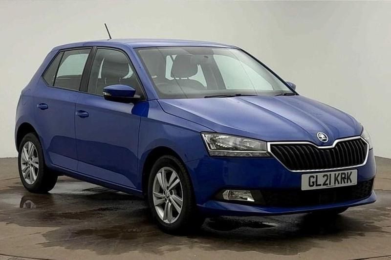 Blue Used 2021 Skoda Fabia SE Hatchback | £10,695 (A bit pricey) - Image 1/1
