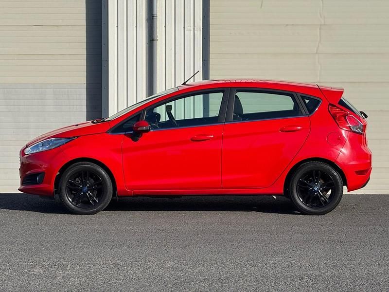 Used Ford Fiesta Zetec 2017 Red Hatchback