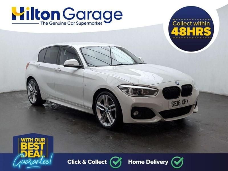 Used BMW 118 M Sport 150 HP (110 kW) 2015 White Hatchback