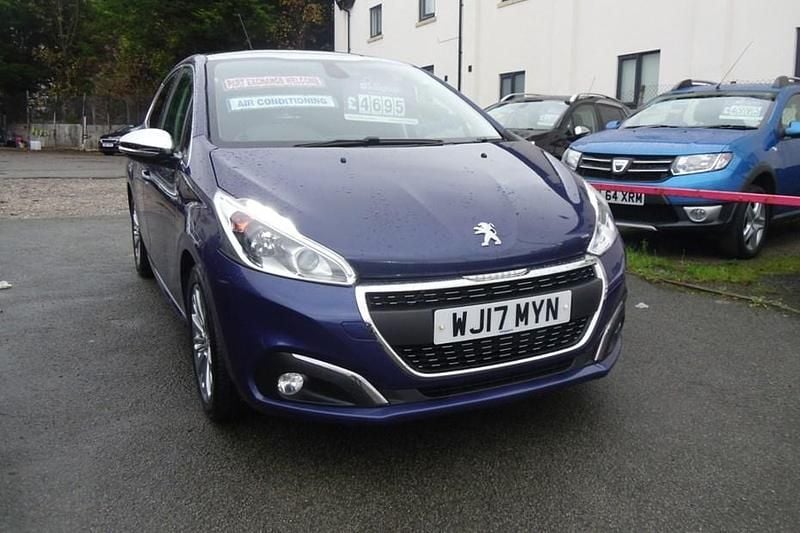 Blue Used 2017 Peugeot 208 Allure Hatchback | £4,695 (Fair price) - Image 1/1