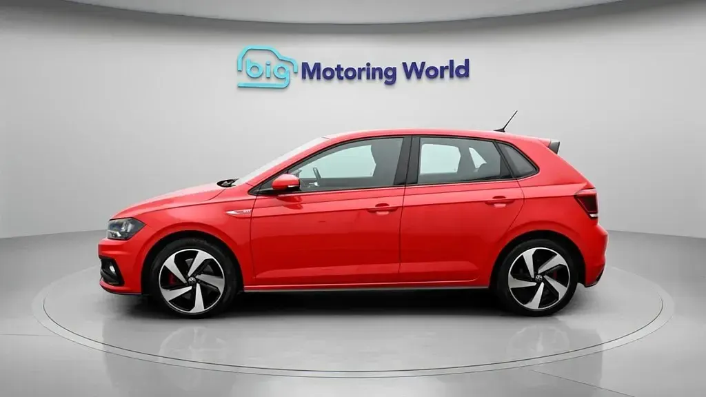 Usado VW Polo GTI 207 CV (152 kW) 2021 Rojo Utilitario