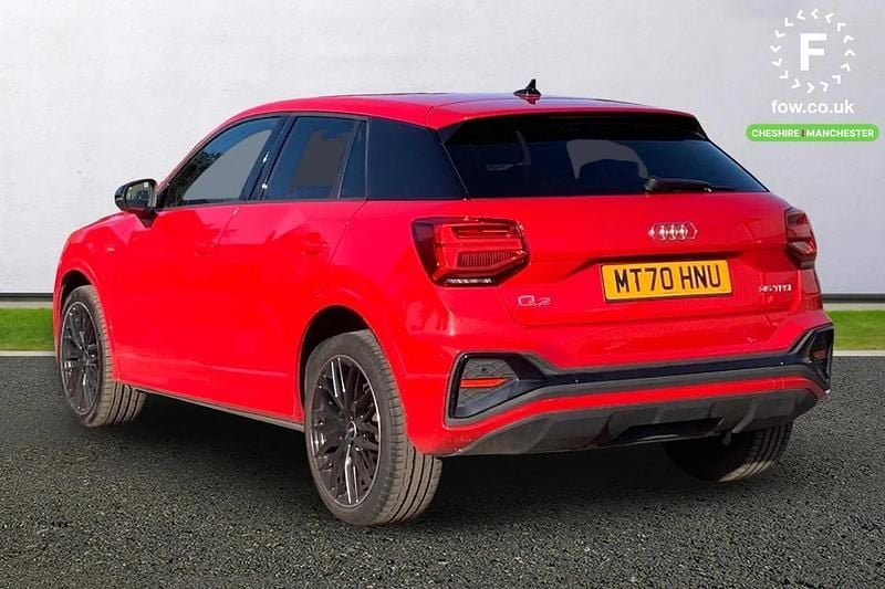 Used Audi Q2 Black Edition 150 HP (110 kW) 2020 Red SUV