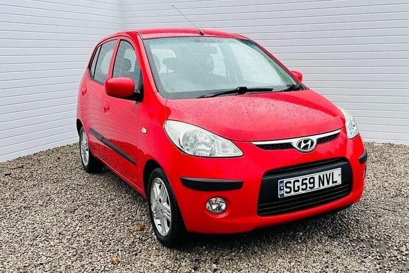 Red Used 2009 Hyundai i10 Comfort Hatchback | £1,695 (Fair price) - Image 1/1