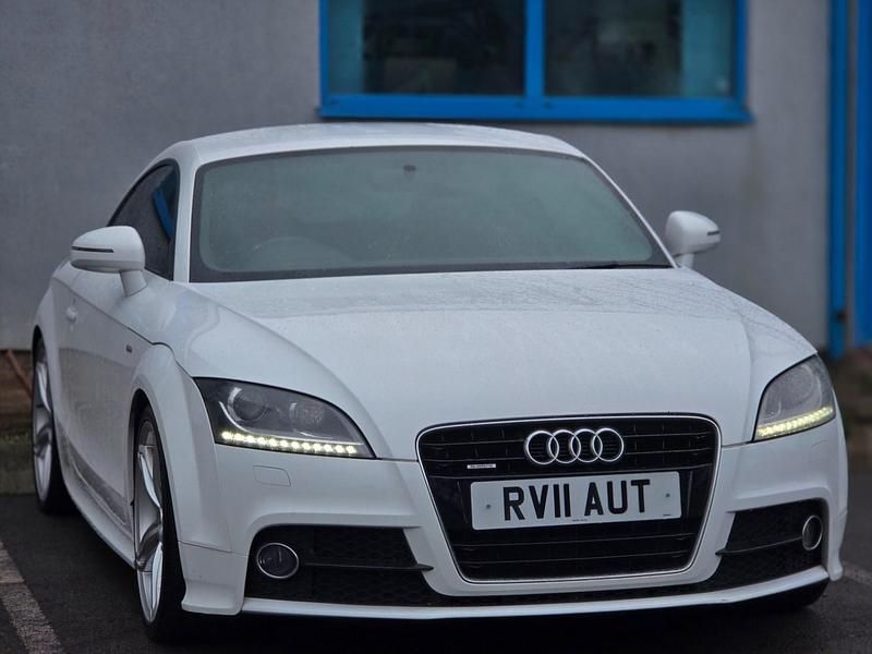Used Audi TT S-Line 170 HP (125 kW) 2011 White Coupe