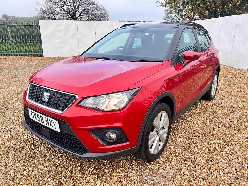 Used Seat Arona SE Technology 95 HP (69 kW) 2018 Red SUV