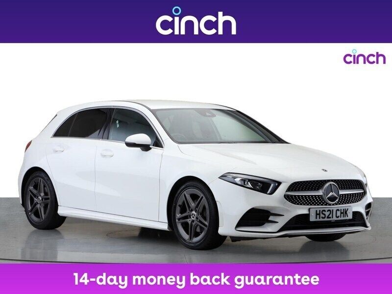 White Used 2021 Mercedes A180 AMG line Hatchback | £18,499 (Fair price) - Image 1/3