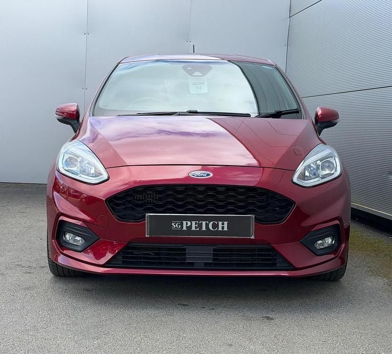 Used Ford Fiesta ST-Line 123 HP (90 kW) 2020 Red Hatchback