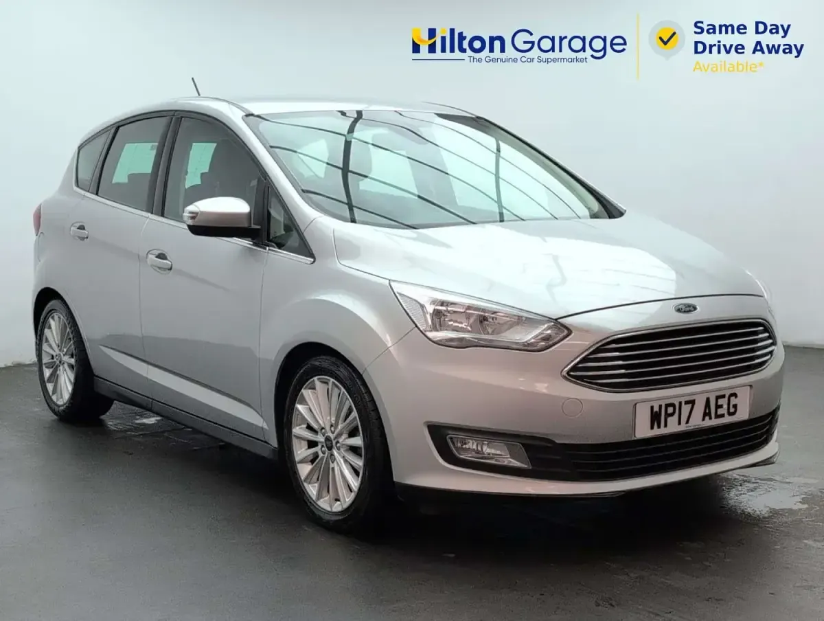 Begagnad Ford C-MAX Titanium 120 HK (88 kW) 2017 Silver Minibuss