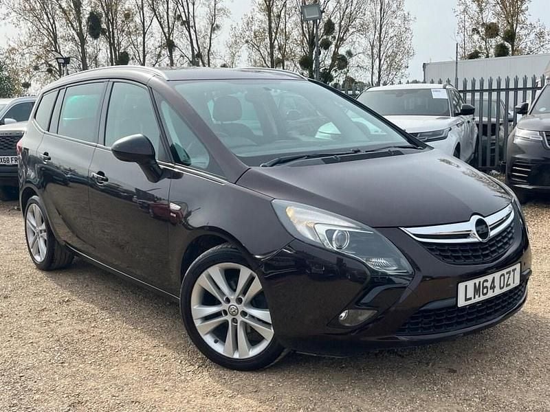 Used Vauxhall Zafira Tourer SRi 130 HP (95 kW) 2014 Brown MPV