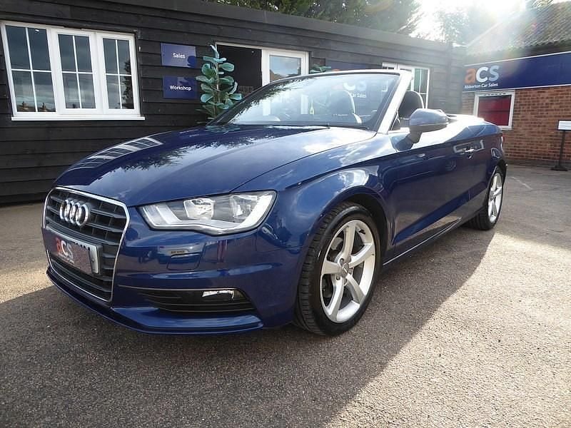 Blue Used 2015 Audi A3 Cabriolet Sport Cabriolet | £8,695 (Fair price) - Image 1/3