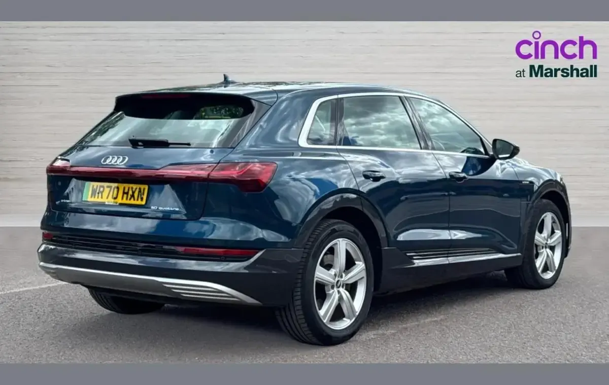 Used Audi e-tron Advanced 230 kW (313 HP) 2020 Blue SUV