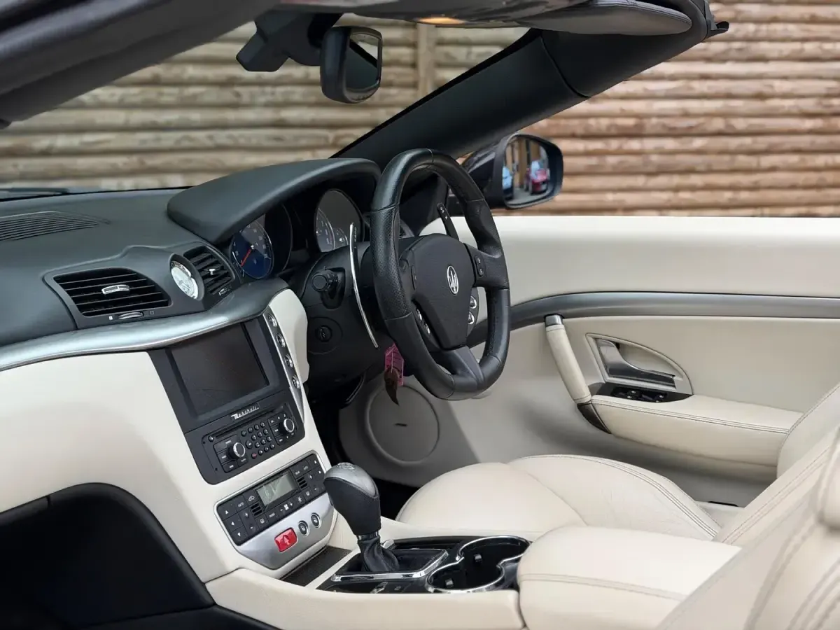 Used Maserati GranCabrio 2015 Black Cabriolet