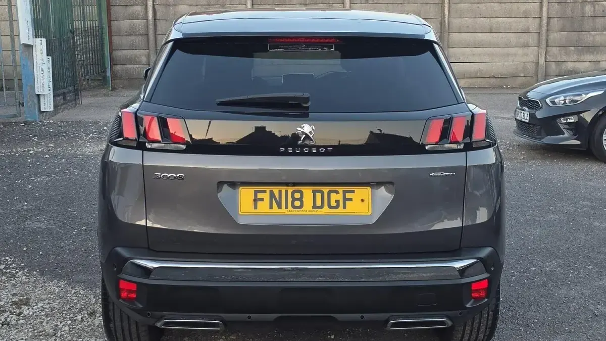 Used Peugeot 3008 GT-line 2018 Grey SUV