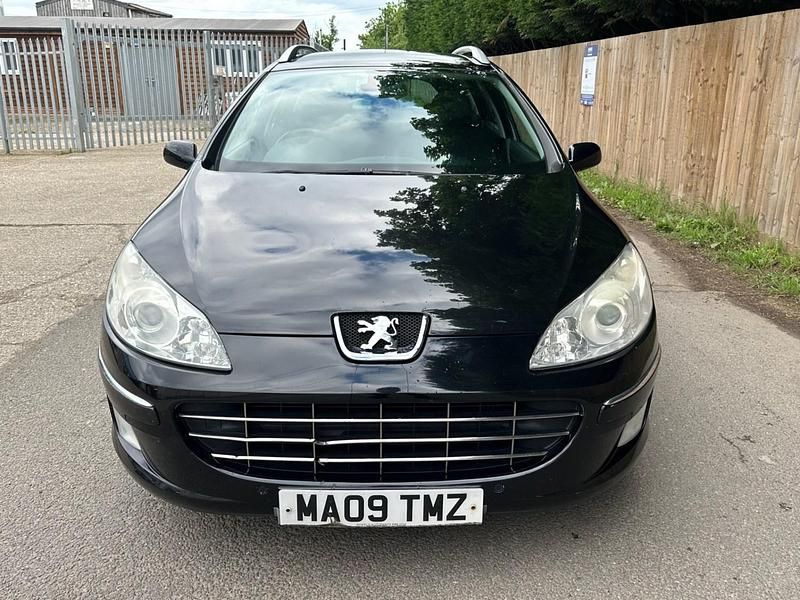 Used Peugeot 407 110 HP (80 kW) 2009 Black Estate