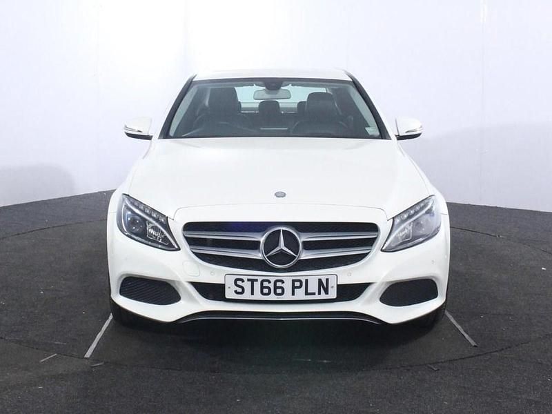 Used Mercedes C350e 80 HP (58 kW) 2016 White Sedan