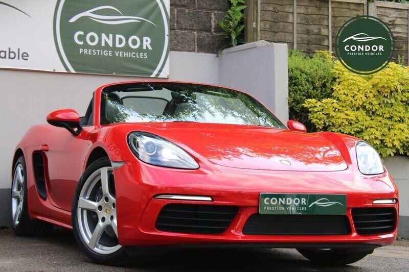 Red Used 2019 Porsche 718 Boxster Cabriolet | £38,995 (Fair price) - Image 1/4