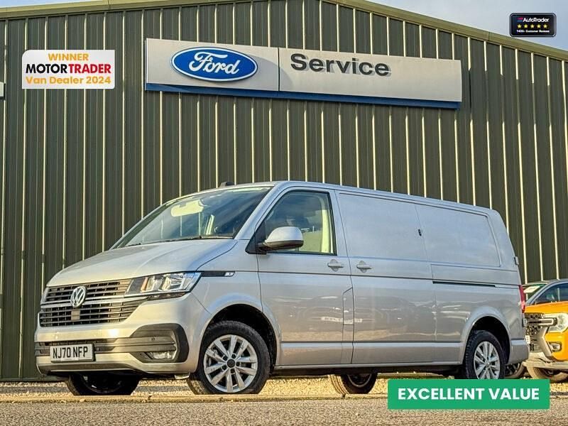 Silver Used 2021 VW T6.1 Highline Van | £22,299 (Good price) - Image 1/4