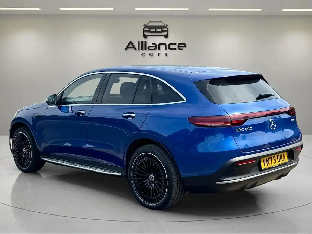 Used Mercedes EQC400 AMG Line Premium Plus 300 kW (408 HP) 2023 Blue SUV