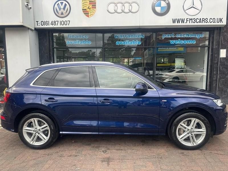 Used Audi Q5 S-Line 299 HP (219 kW) 2020 Blue SUV