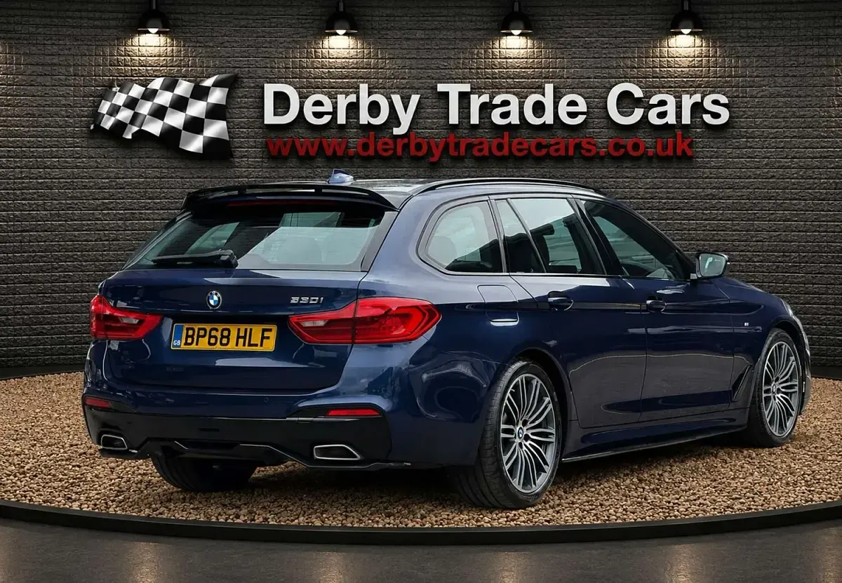 Used BMW 530 M Sport 2018 Blue Estate