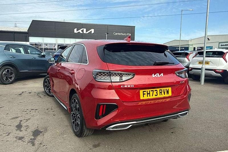Used Kia Ceed GT-Line 158 HP (116 kW) 2024 Red Hatchback