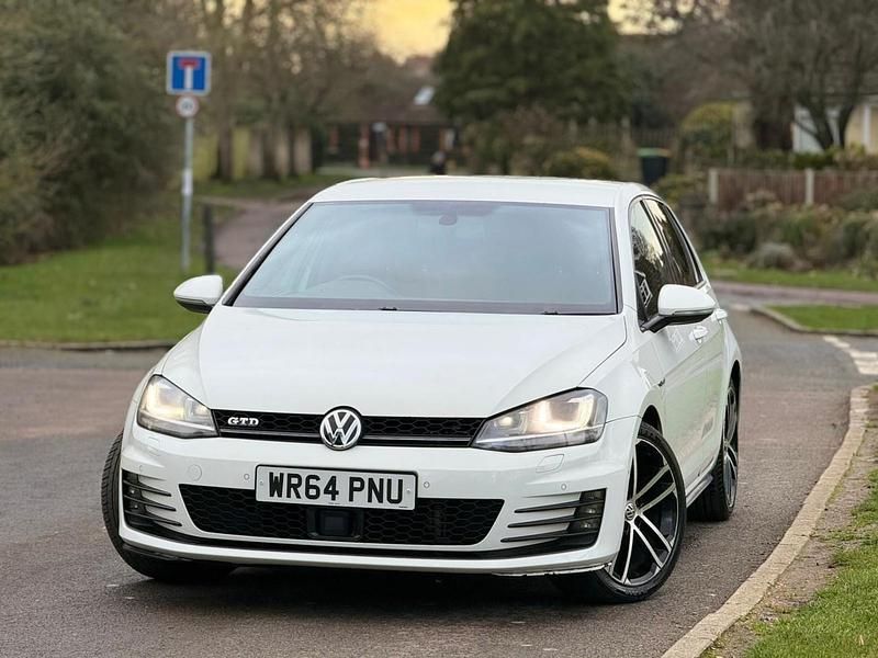 Used VW Golf VII GTD 2014 White Hatchback