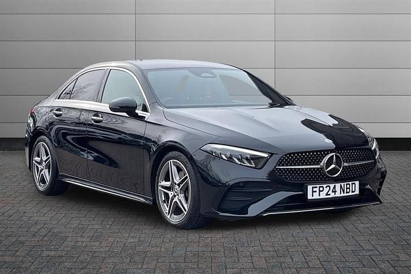 Used Mercedes A180 Executive 136 HP (100 kW) 2024 Cosmos black Sedan
