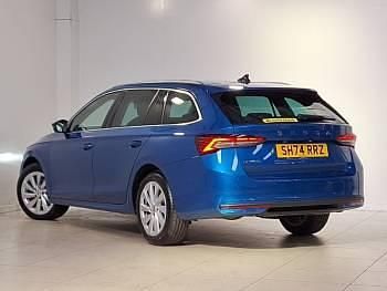 Used Skoda Octavia SE L 150 HP (110 kW) 2024 Blue Estate