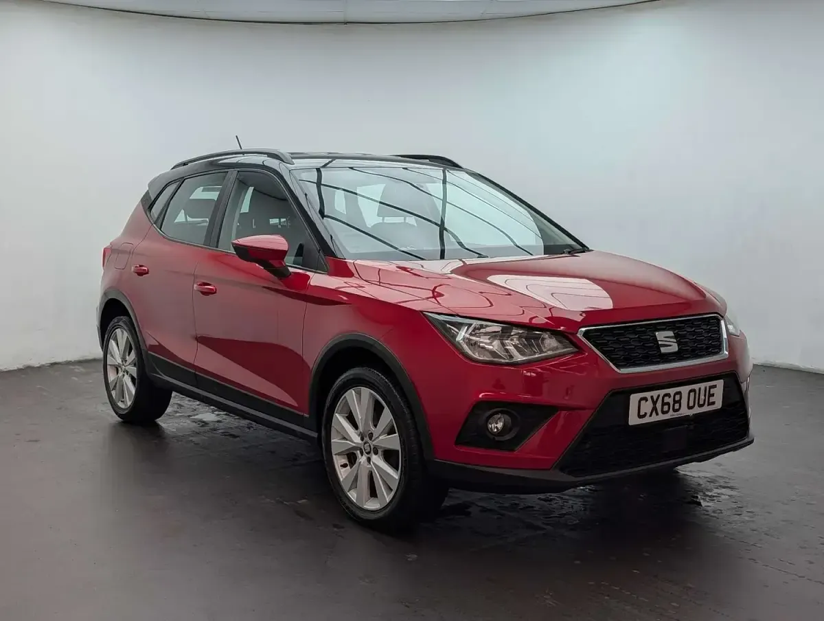 Used Seat Arona SE Technology 115 HP (84 kW) 2018 Red SUV