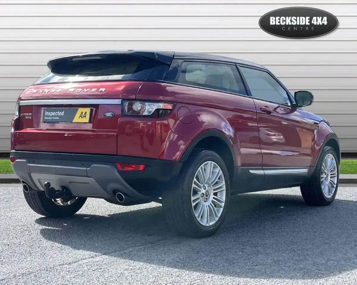 Used Land Rover Range Rover evoque Prestige 190 HP (139 kW) 2012 Red SUV