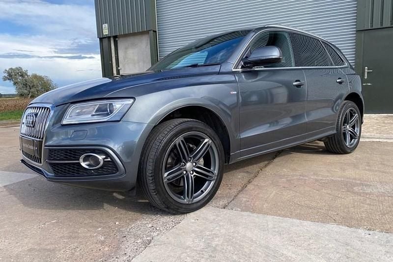 Used Audi Q5 S-line plus 190 HP (139 kW) 2017 Grey SUV