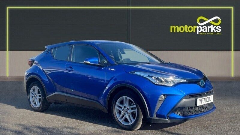 Used Toyota C-HR 122 HP (89 kW) 2021 Nebula blue metallic SUV